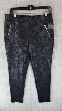 Simply Styled By Sears Pants Womens L Black Ponte Jegging Pull On Pockets